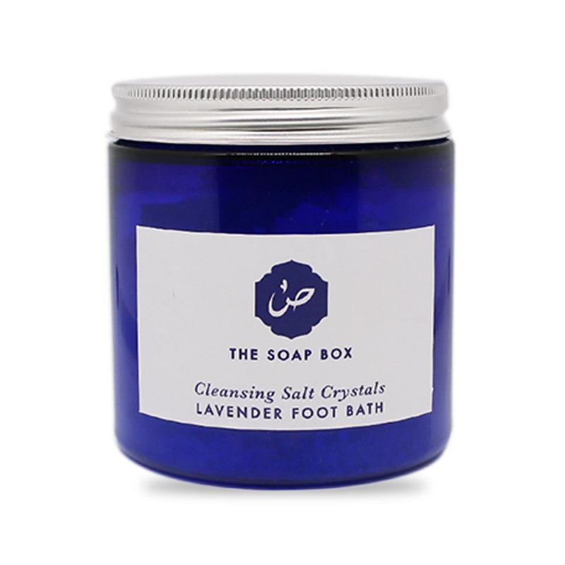 The Soap Box Lavender Foot Crystals Foot Bath - 200g - WahaLifeStyle