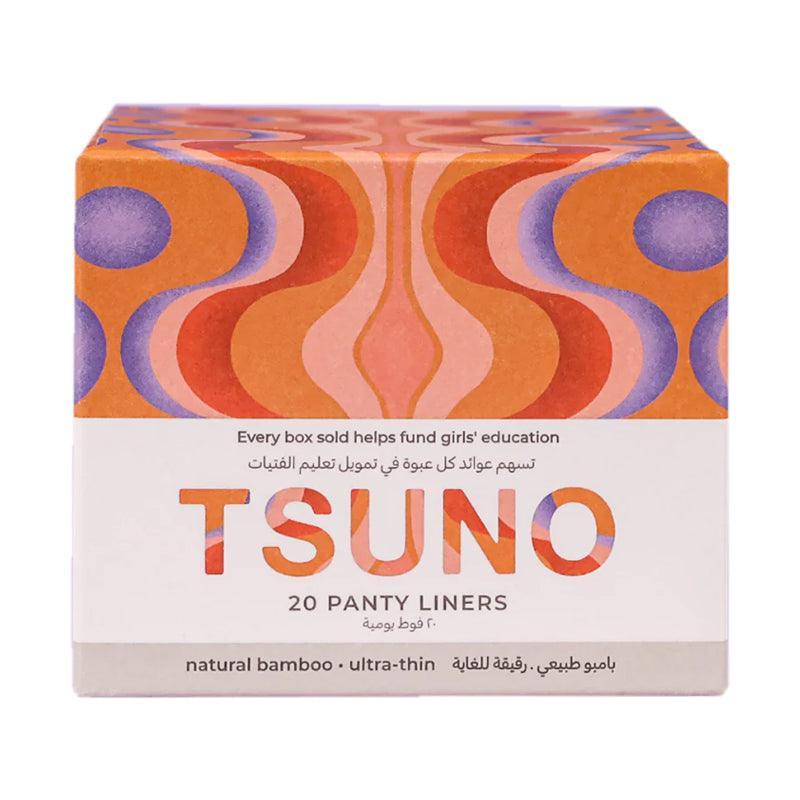 Tsuno Ultra-Thin Panty Liners - 20pcs - Waha Lifestyle