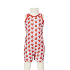 Tyoub Zootie Kneesuit Swimwear For Kids -Strawberry - Waha Lifestyle