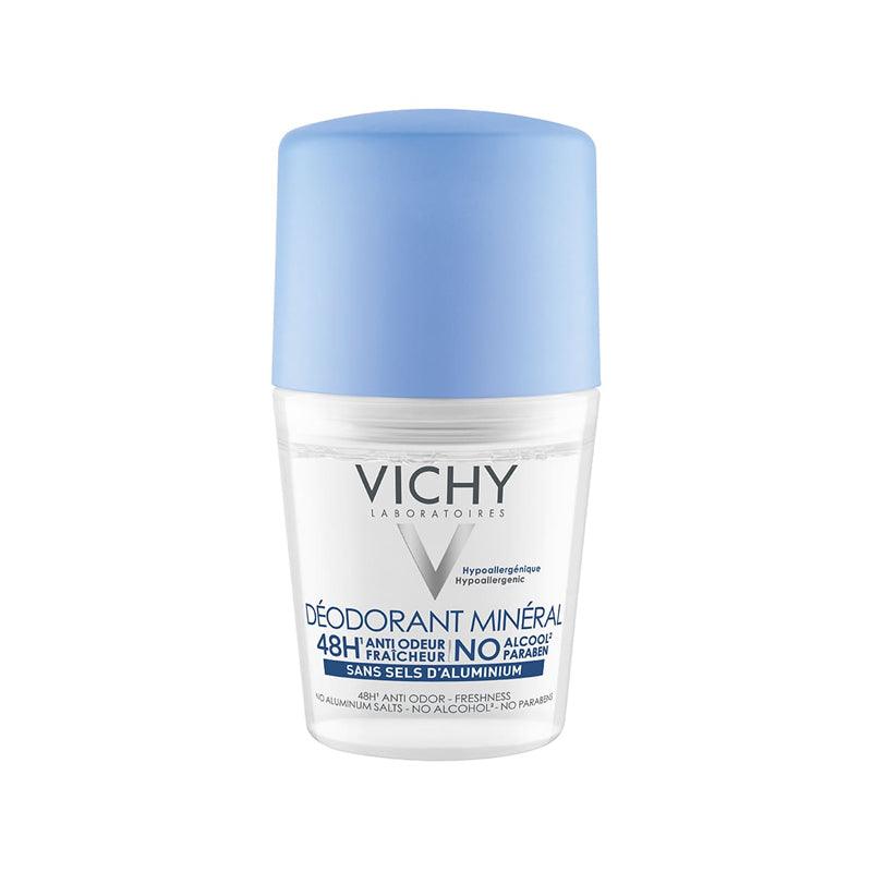 Vichy Deodorant Aluminium Free Mineral Deo Roll On - 50ml - Waha Lifestyle